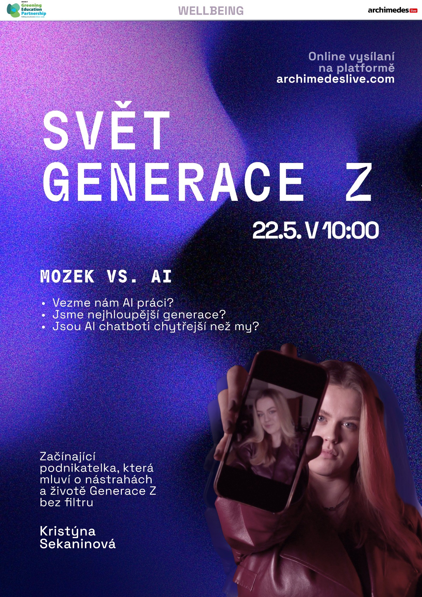 Svět Generace Z: My a umělá inteligence