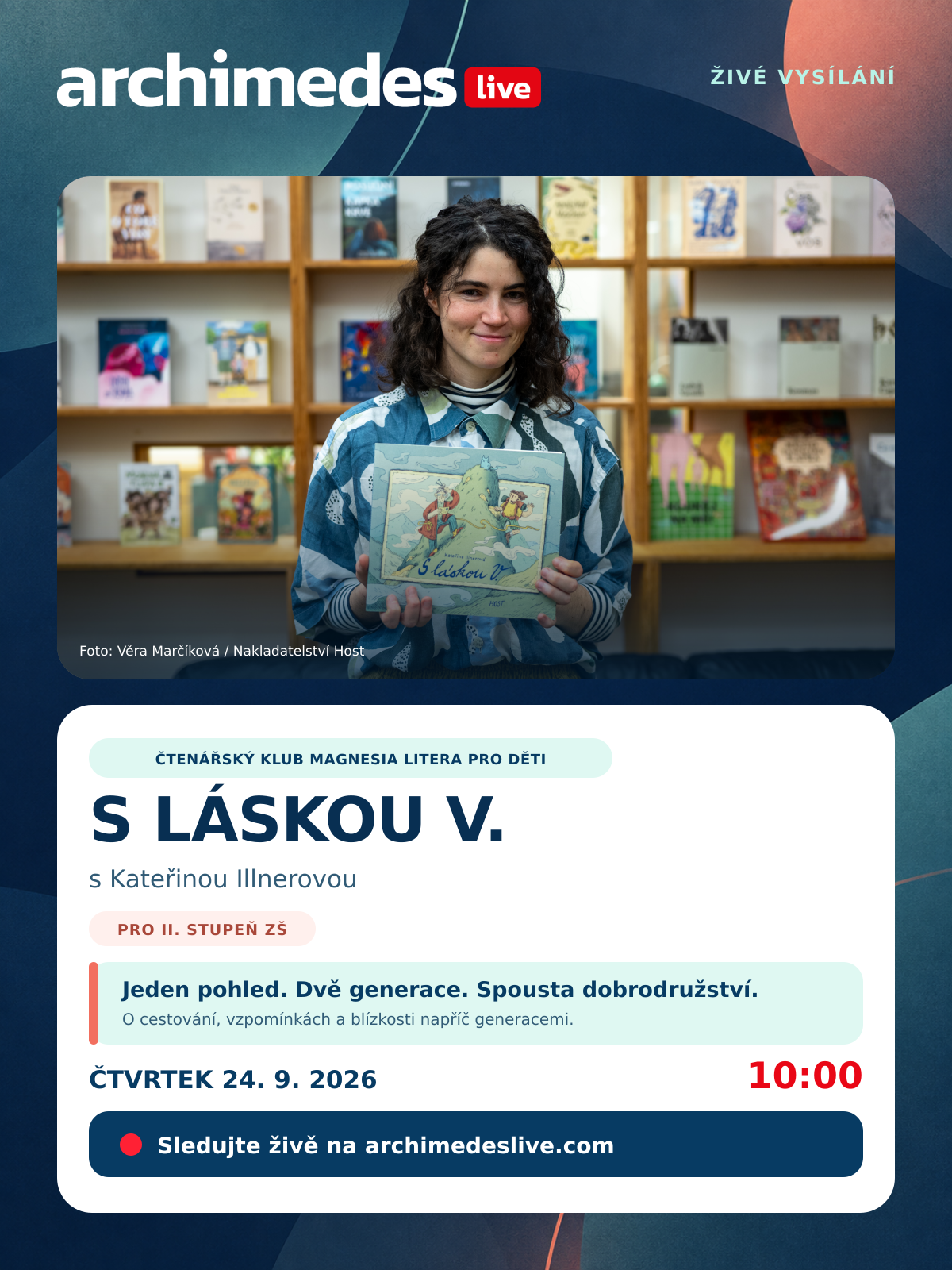 Čtenářský klub Magnesia Litera pro děti - Kateřina Illnerová: S láskou V.