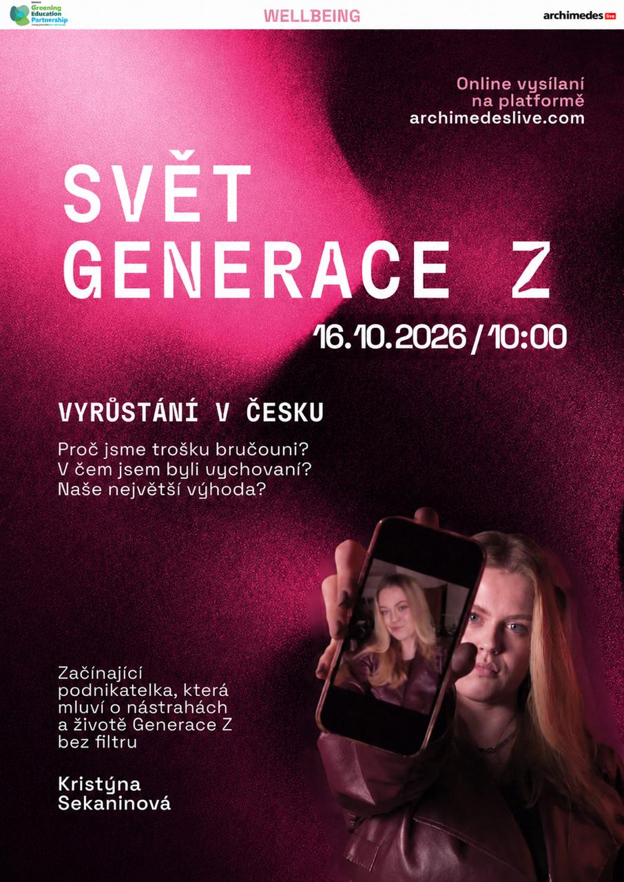 Vysílání pro II. stupeň - Wellbeing – Kristýna Sekaninová: Vyrůstání v Česku