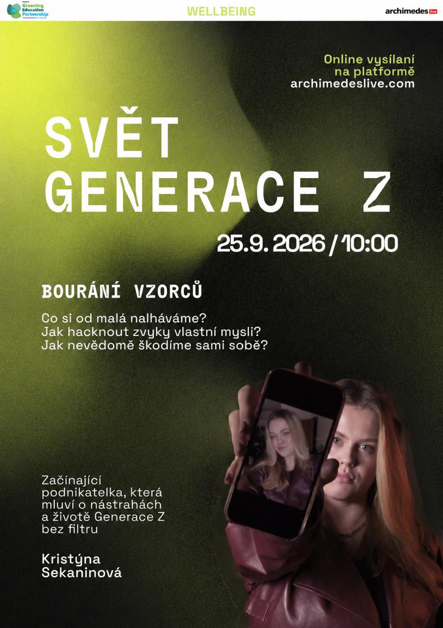 Vysílání pro II. stupeň - Wellbeing - Kristýna Sekaninová: Bourání vzorců